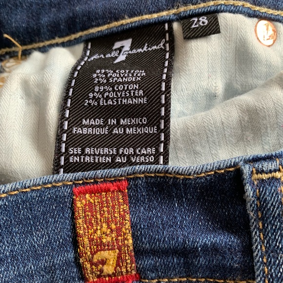 7 For All Mankind The Ankle Skinny Jeans - Picture 4 of 4